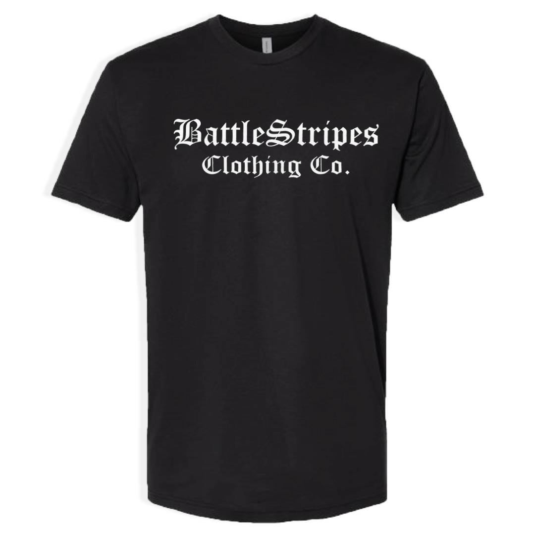 BattleStripes Clothing Co. Black Tee
