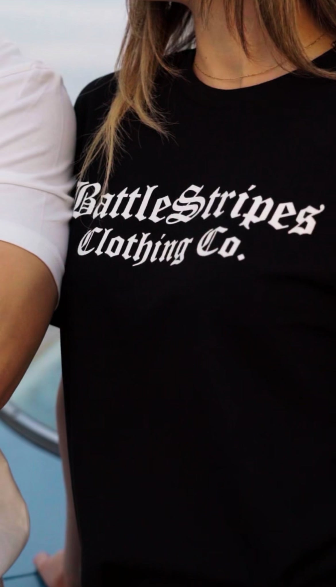 BattleStripes Clothing Co. Black Tee