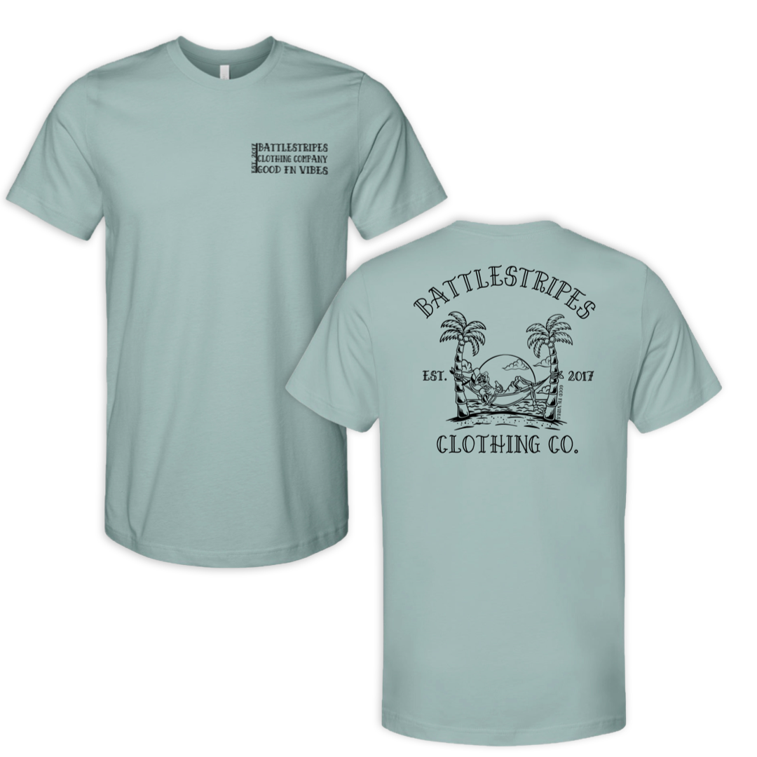 Good Fn Vibes - Dusty Blue Tee