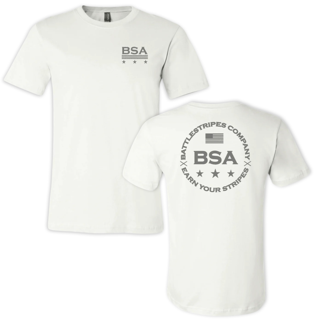 BSA White Tee